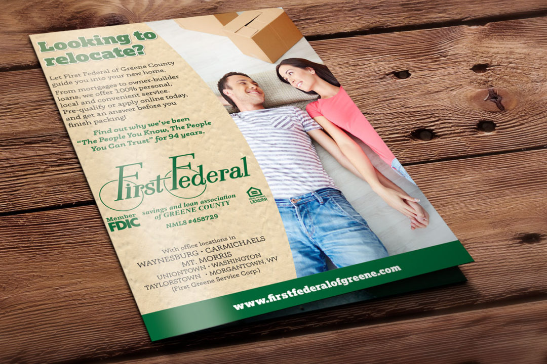 First Federal Savings & Loan Association Ad Design