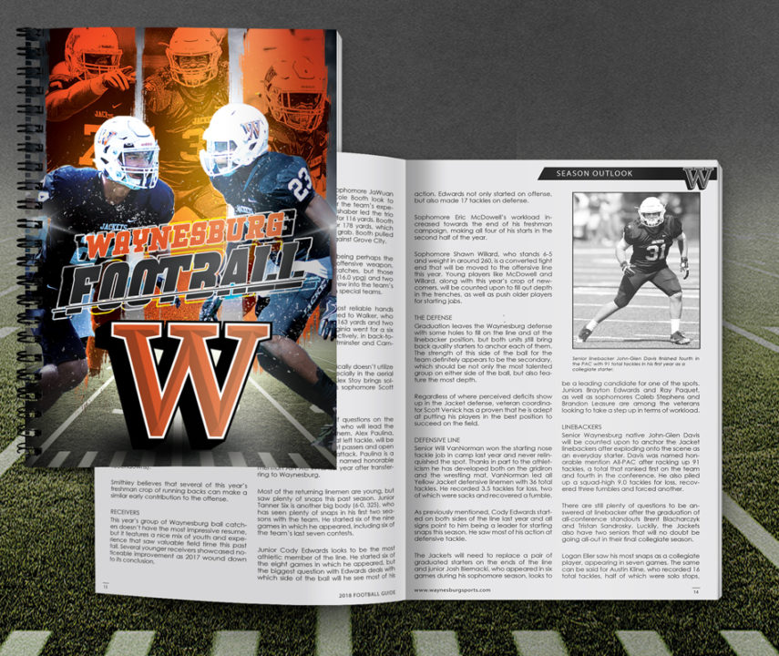 Waynesburg University 2018 Football Media Guide