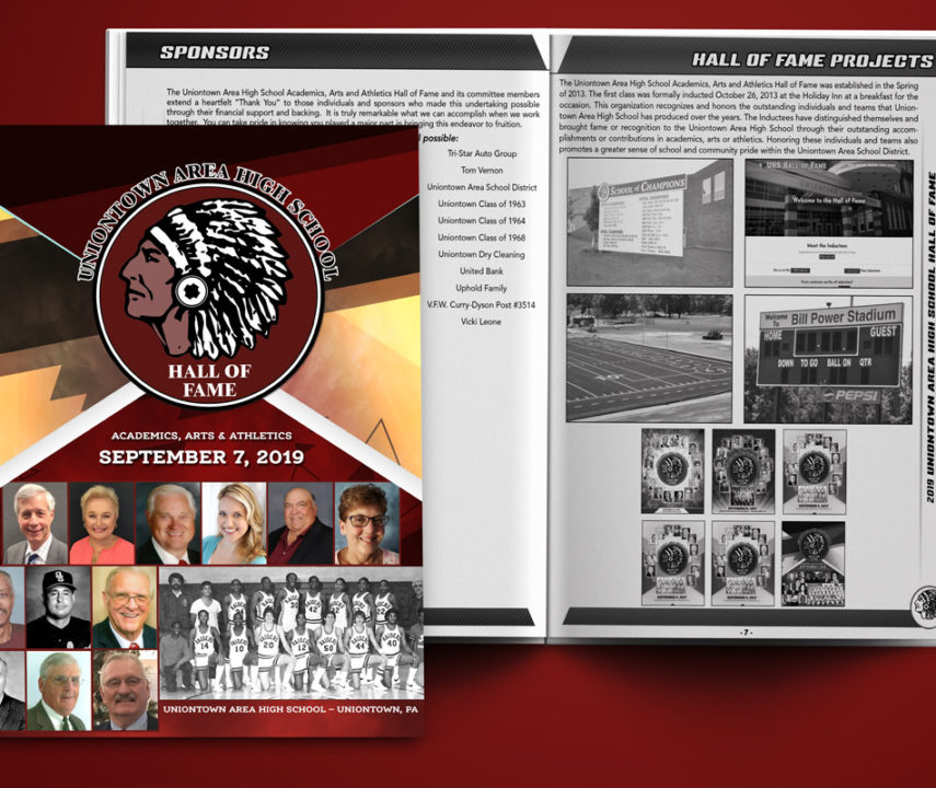 Uniontown High School Hall of Fame Program