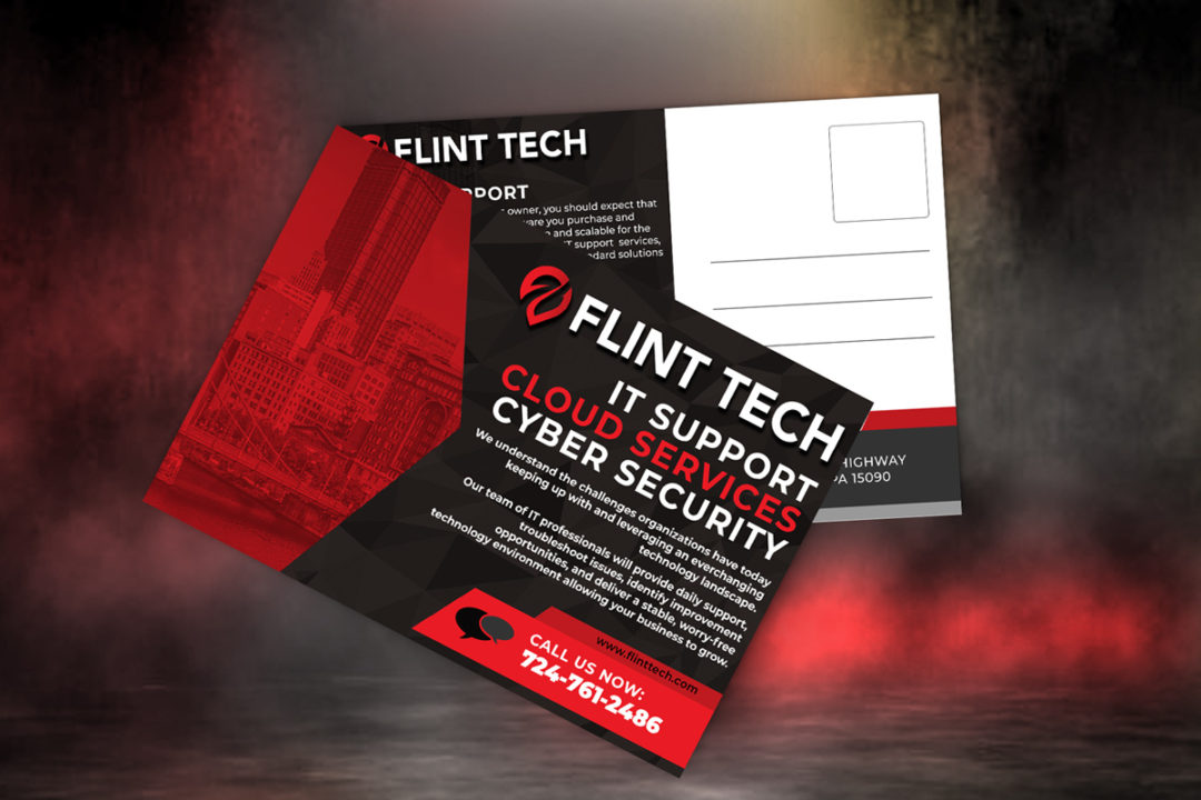 Flint Tech Postcards