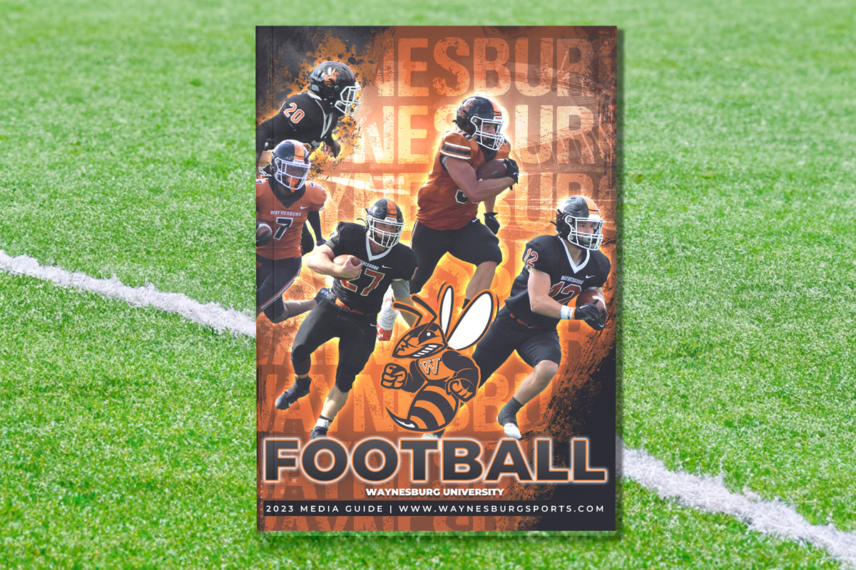 Waynesburg University 2023 Football Media Guide Laick Design